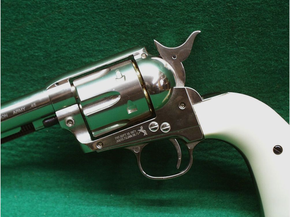 Umarex CO 2 Revolver - Colt Single Action Army .45, nickel