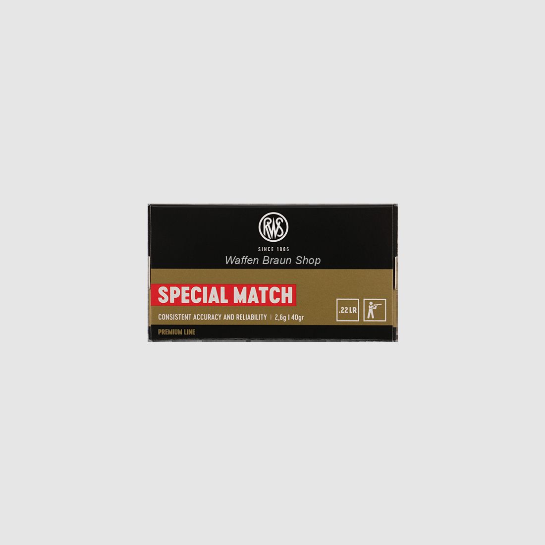 RWS .22 l.r. SPEC MATCH 50 Stück