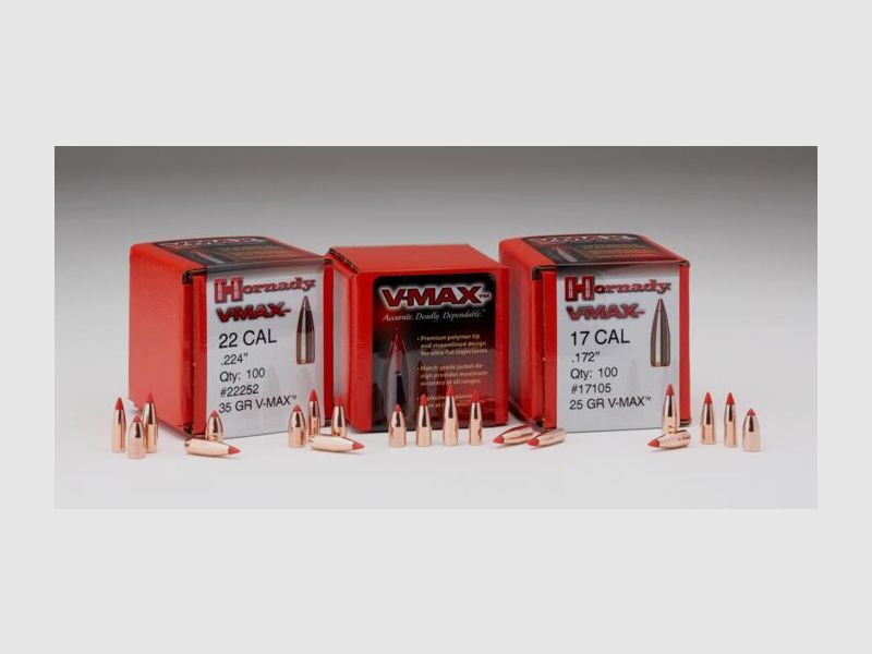 Proiettile Hornady 22 Cal .224 50gr V-MAX (100)