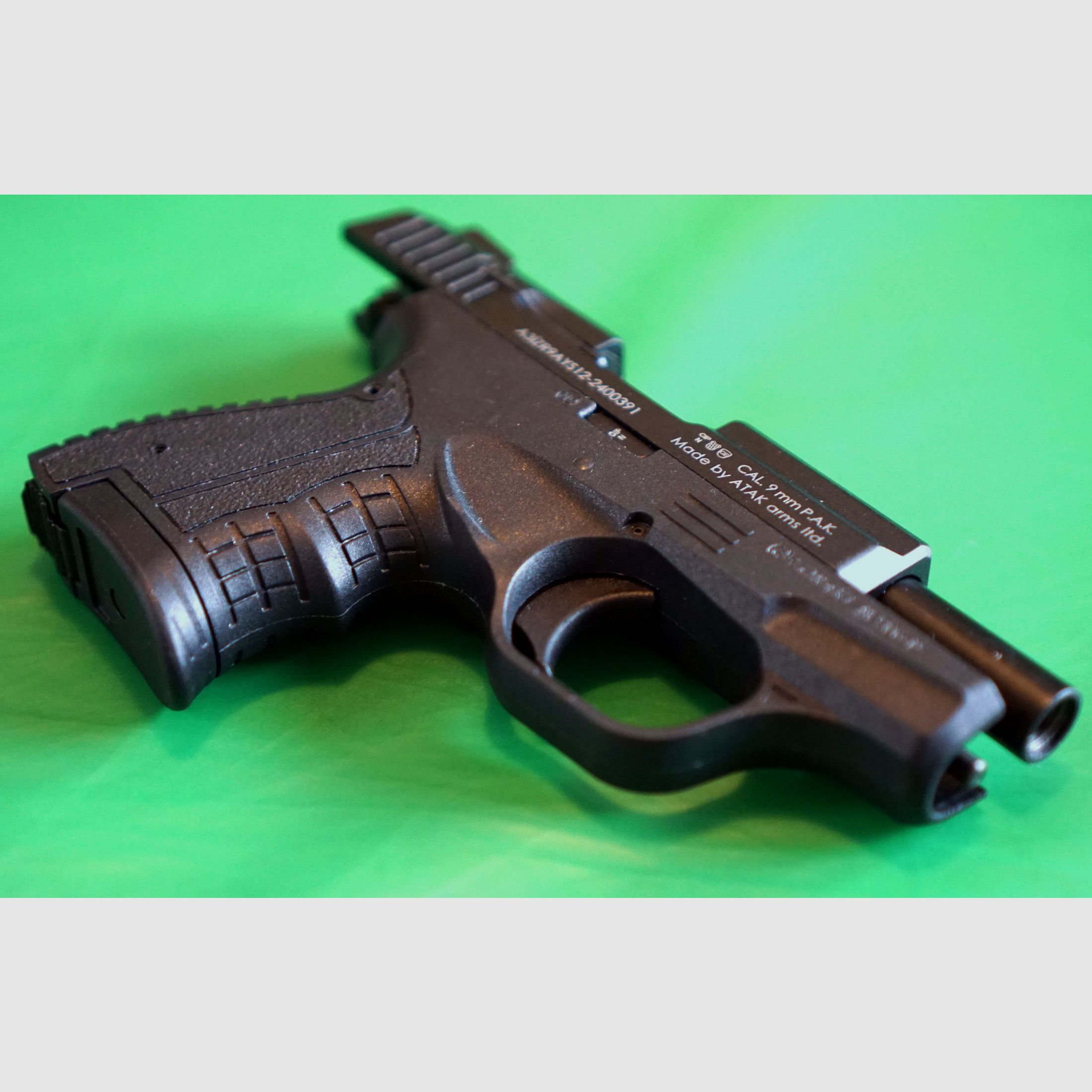 Zoraki 906-P pistola de fogueo 9mm P.A.K. (PTB 1099) - como nueva!