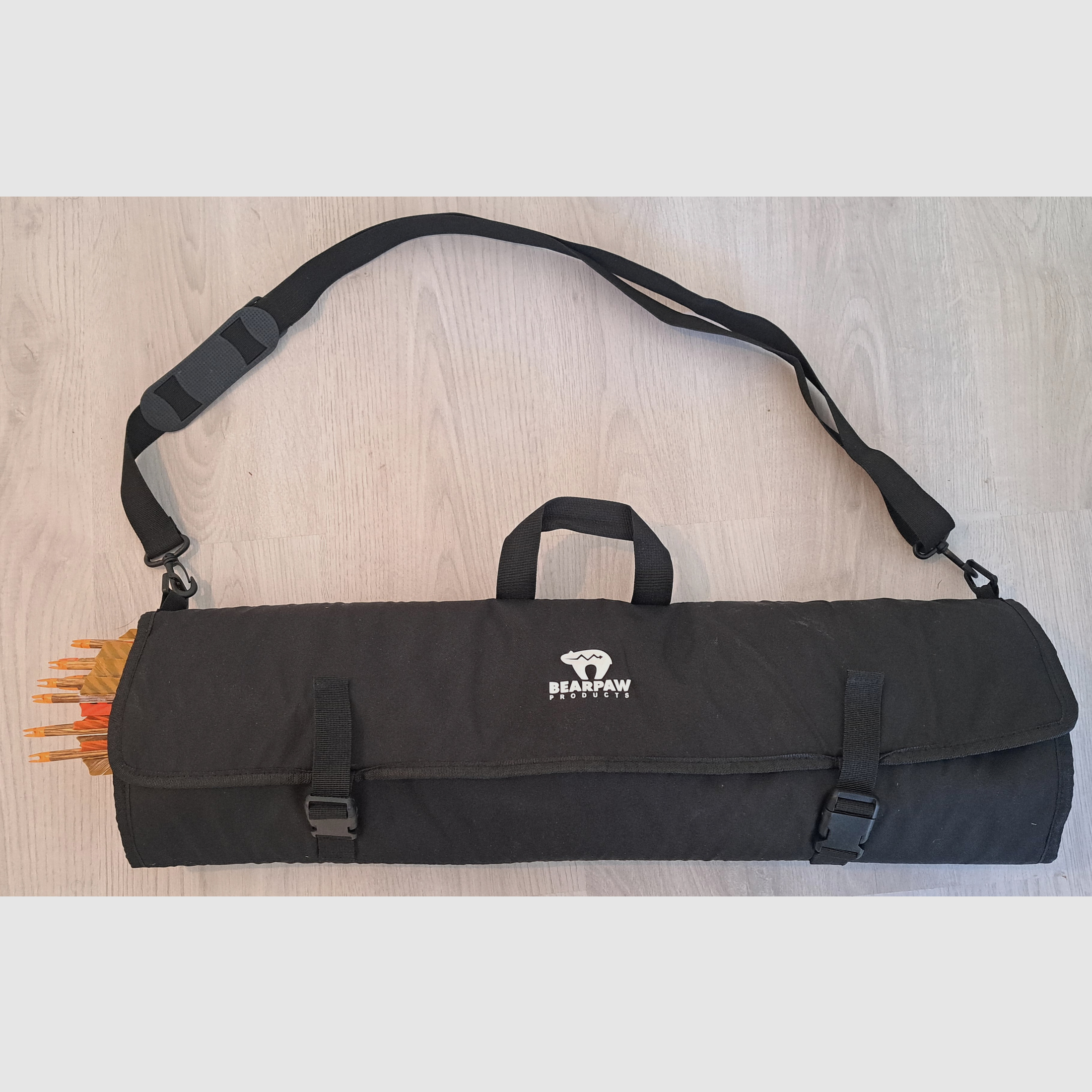 Recurvebogen Set 35 Lbs Ragim Impala TD + Pfeile + Ersatzsehnen + Tasche + Avalon Pfeilauflage