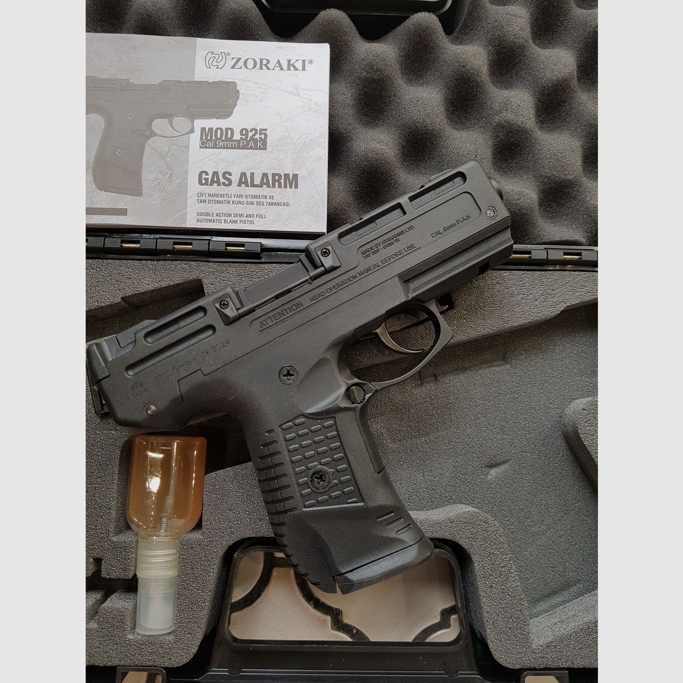 Zoraki 925 PAK, Neu und unbeschossen.