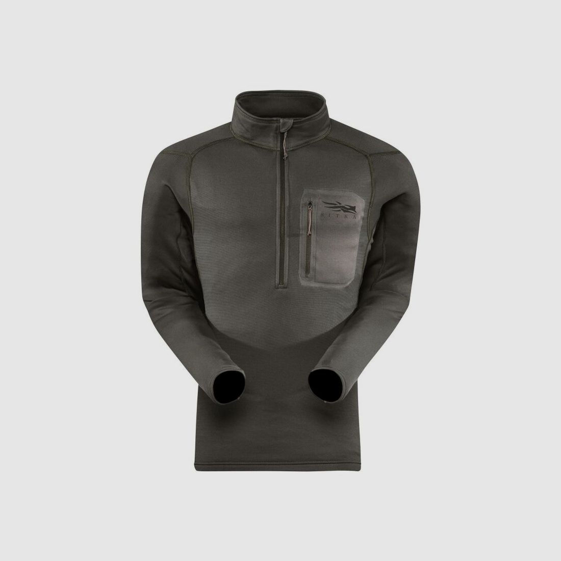 Sitka Shirt CORE Mid Wt Zip-T Pyrite