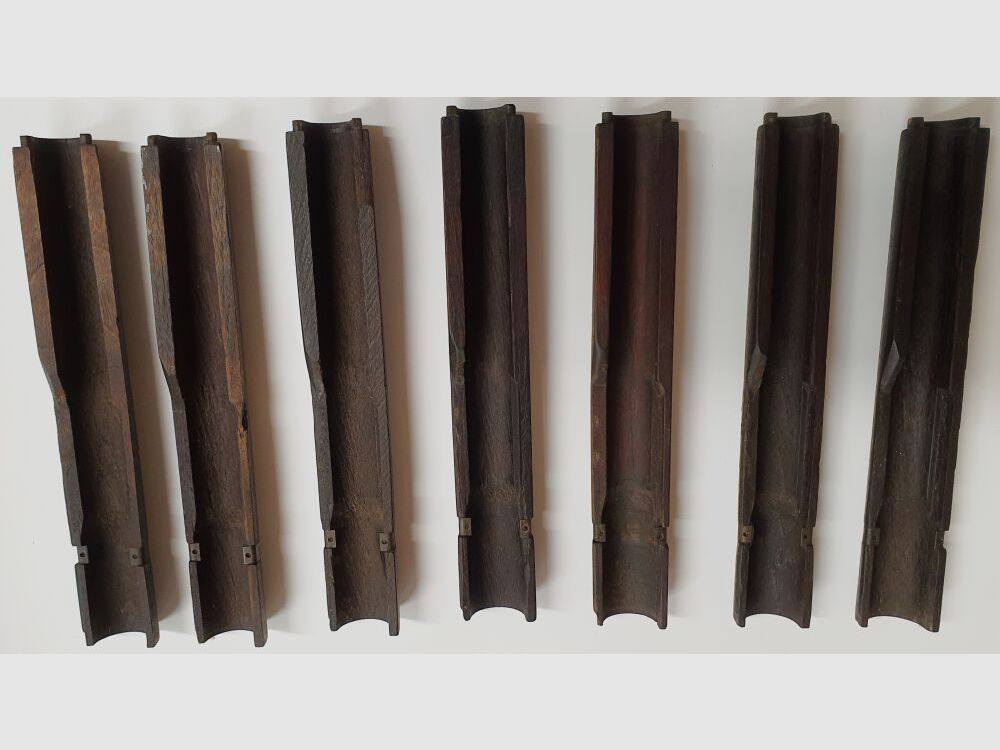Original WK 2 US M1 Garand rear handguard