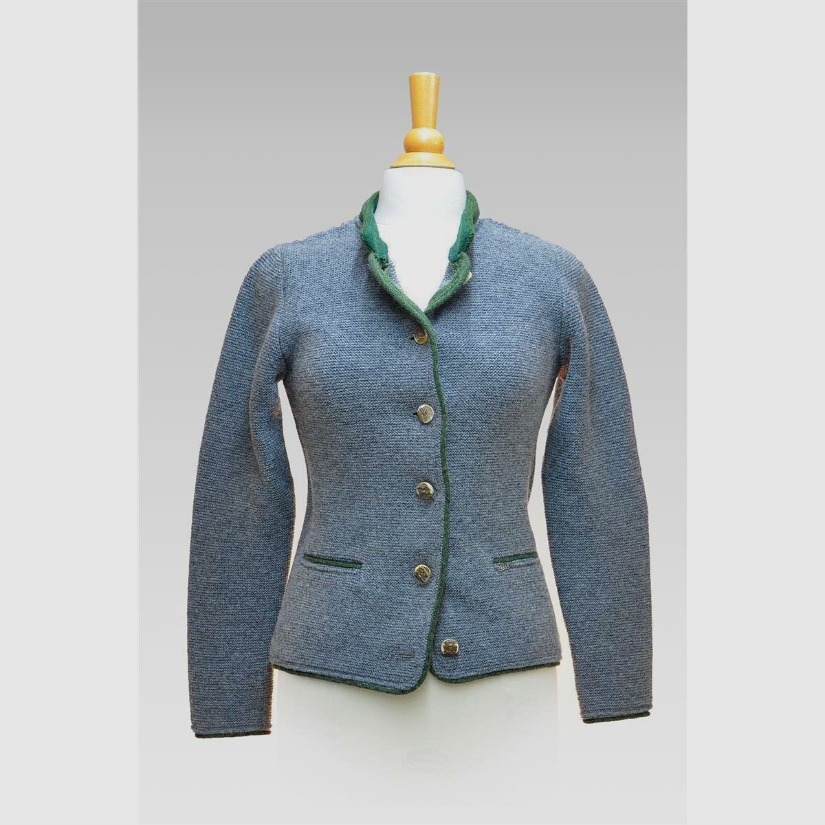 Damenstrickjacke 40 blau