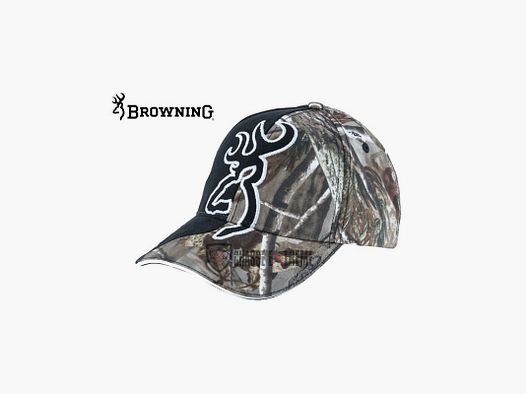 Kappe BROWNING Big Buckmark Schwarz Rtap