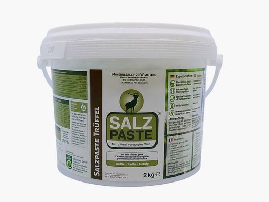 Eurohunt salt paste truffle weathering 2.0kg bucket hunting accessories