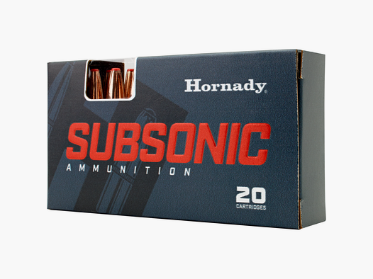 450 Bushmaster Hornady SUBSONIC 395 gr SUB-X® VE20