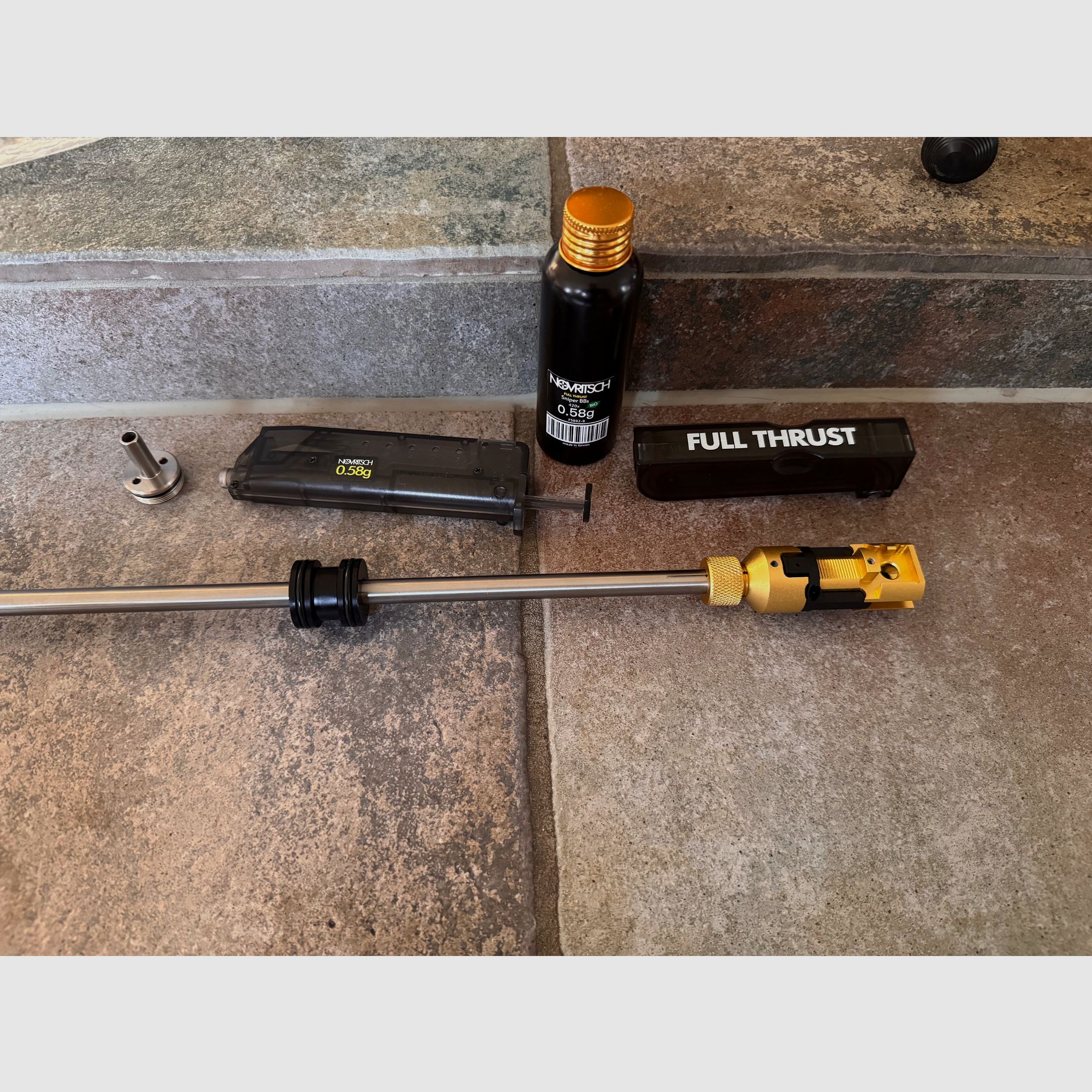 Novritsch SSG10 A2 met tuning en veel accessoires