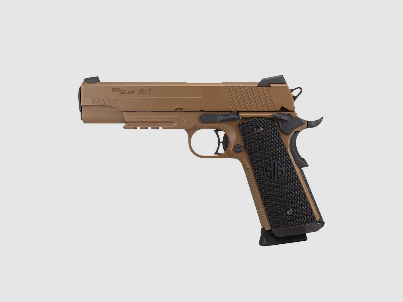 Sig Sauer 1911 Emperor Scorpion GBB 4.5mm BB Coyote Tan