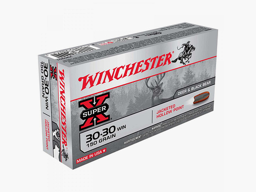 Winchester Super-X .30-30 Win. 150GR JHP 20 cartuchos