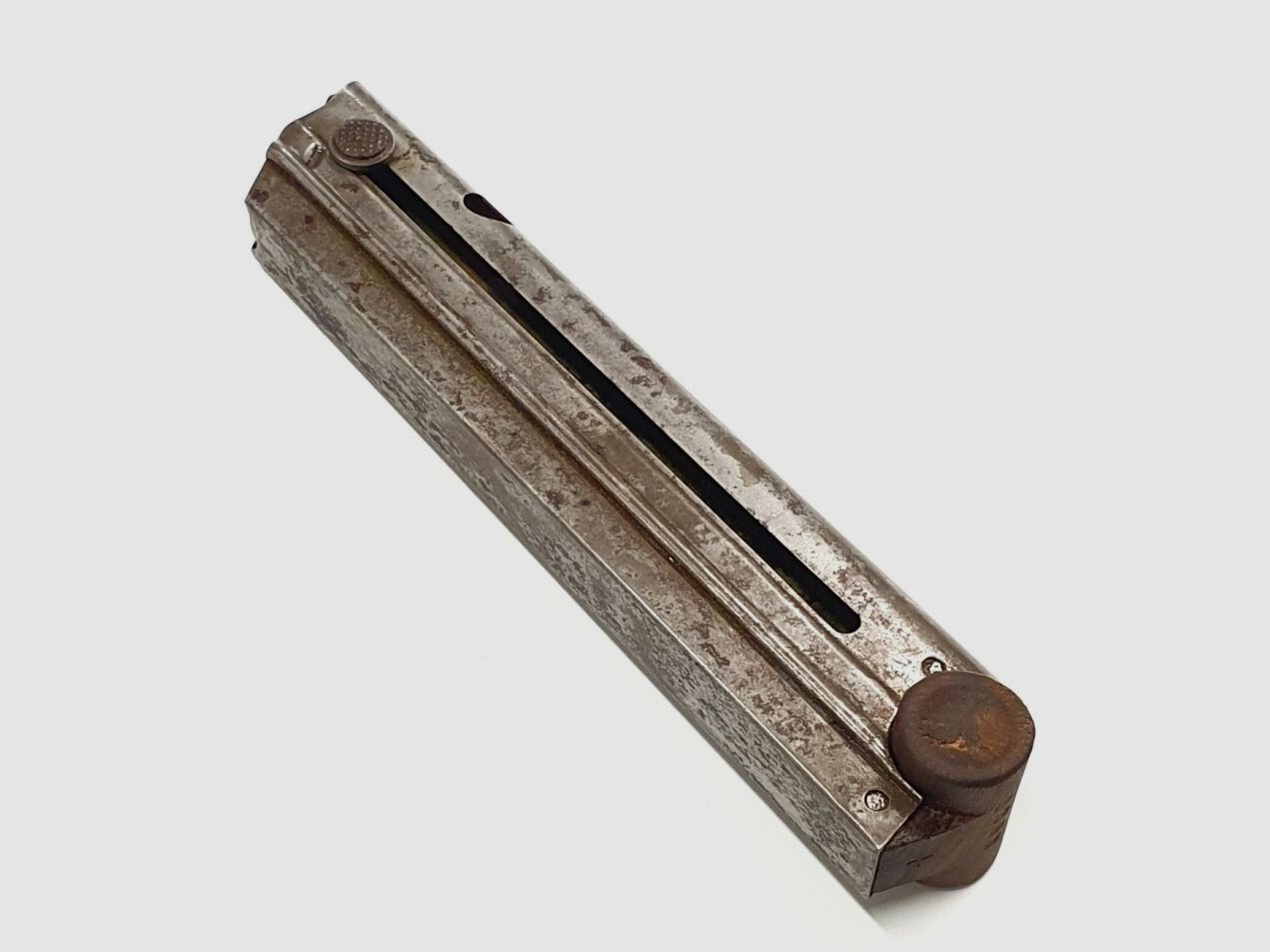 original 1. Weltkriegs Magazin für P08 Ordonnanzpistole, 9mm Luger 1.WK / 1. WW