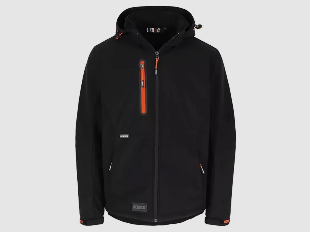 Softshelljacke Trystan Schwarz für Herren - Herock®, Bild 2 von 13
