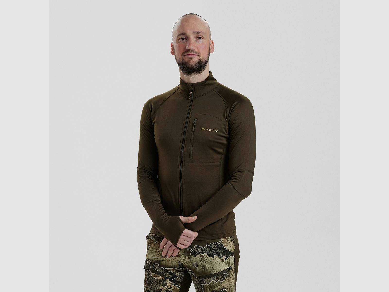 Deerhunter Excape Insulated Cardigan Art Green 3XL