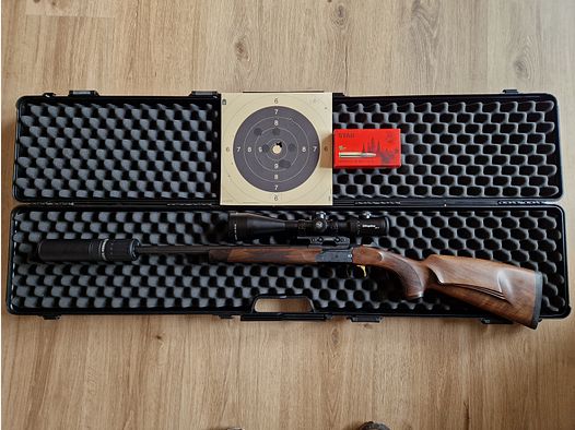 Offerta completa Merkel K5 Extreme calibro .308 Win (ottica inclusa montaggio, silenziatore, custodia per fucile e cinghia per fucile)