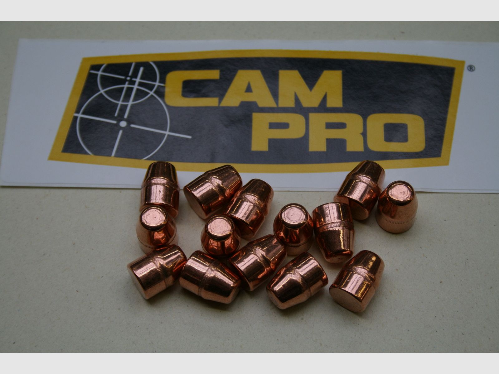 Geschosse Cam Pro Kaliber 44 (429) 200 grains TC Kupferbeschichtet, 500 Stück, Bild 1 von 7