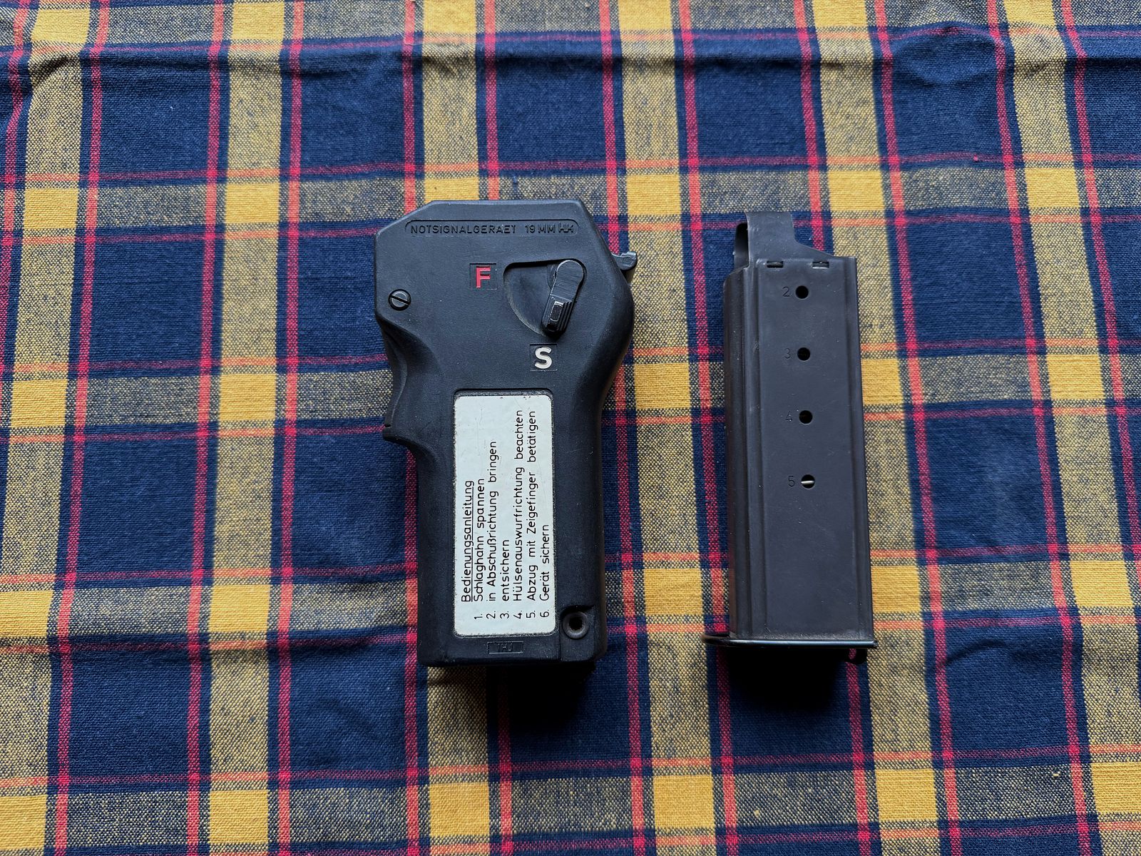 HK Notsignalgerät Heckler & Koch HK 19x36mm PTB 416