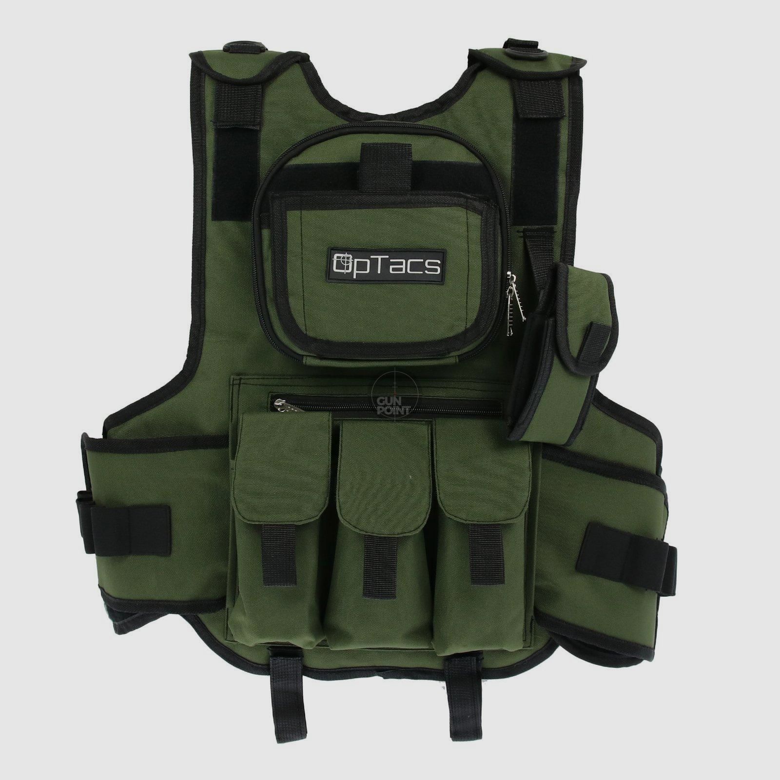 OpTacs | Taktische Schutzweste - Farbe: Green