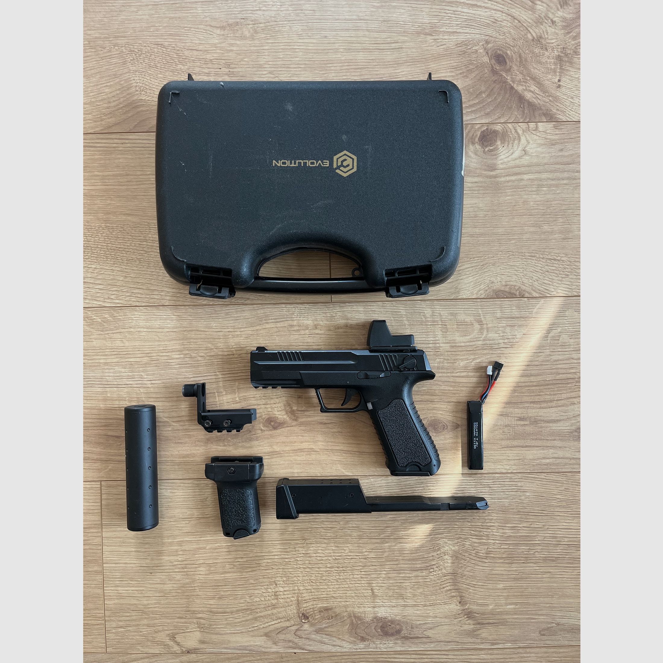 Cyma CM.127 in zwart met MOSFET 3.Gen