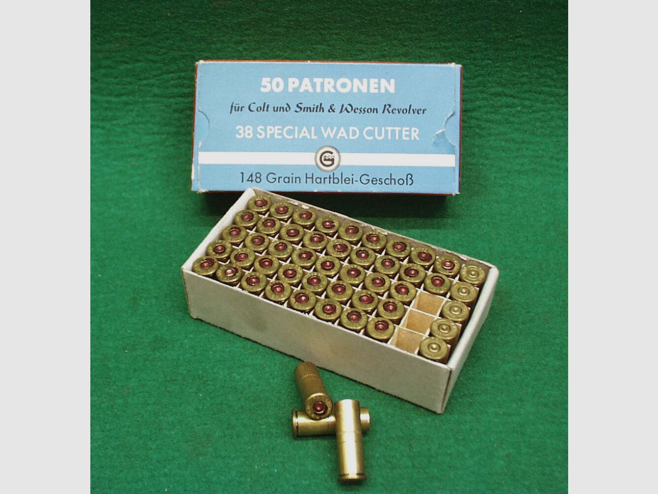 GECO + SAKO Hülsen Kal.38Special, gebraucht