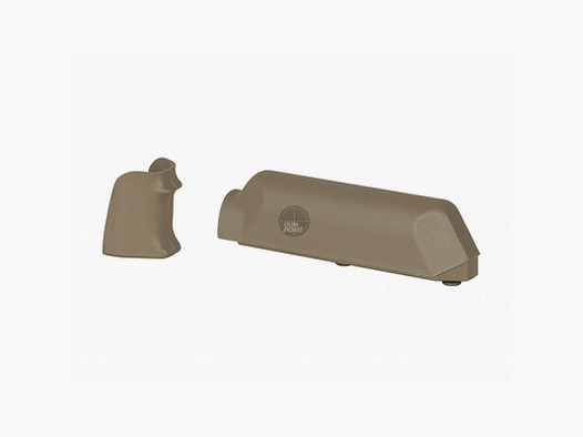 Amoeba Striker S1 impugnatura per pistola + calciolo dark earth Ares
