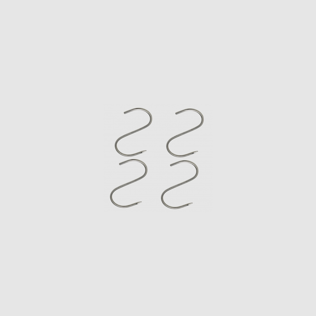 4 x ganci in acciaio inossidabile (set) |