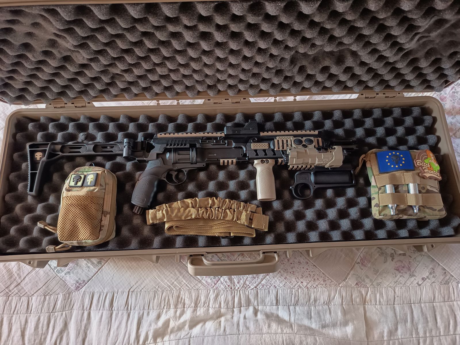 Umarex HDR 50 Revolver mit viel Zubehör, wie neu....