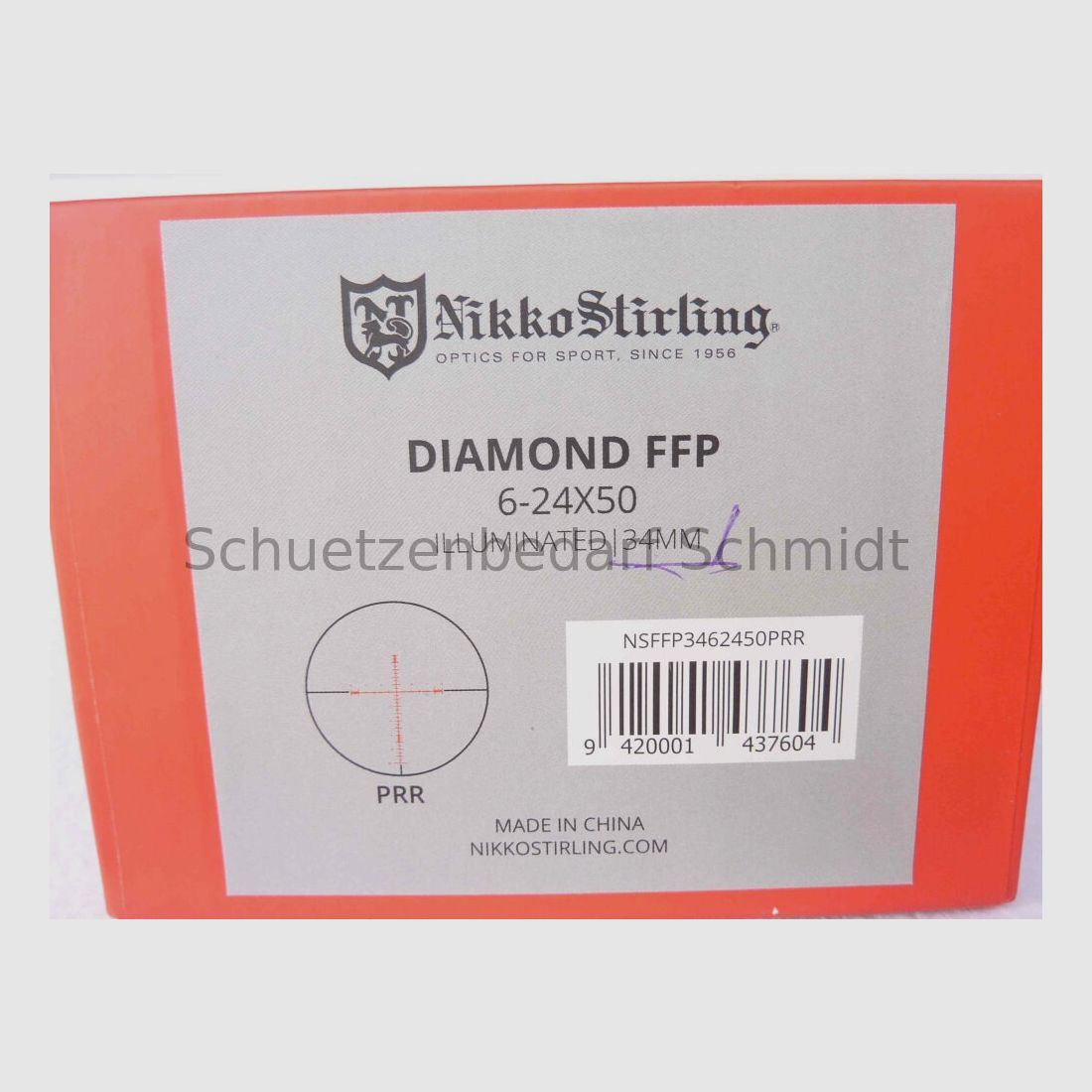 Nikko Stirling Diamond 6-24x50 FFP 34mm