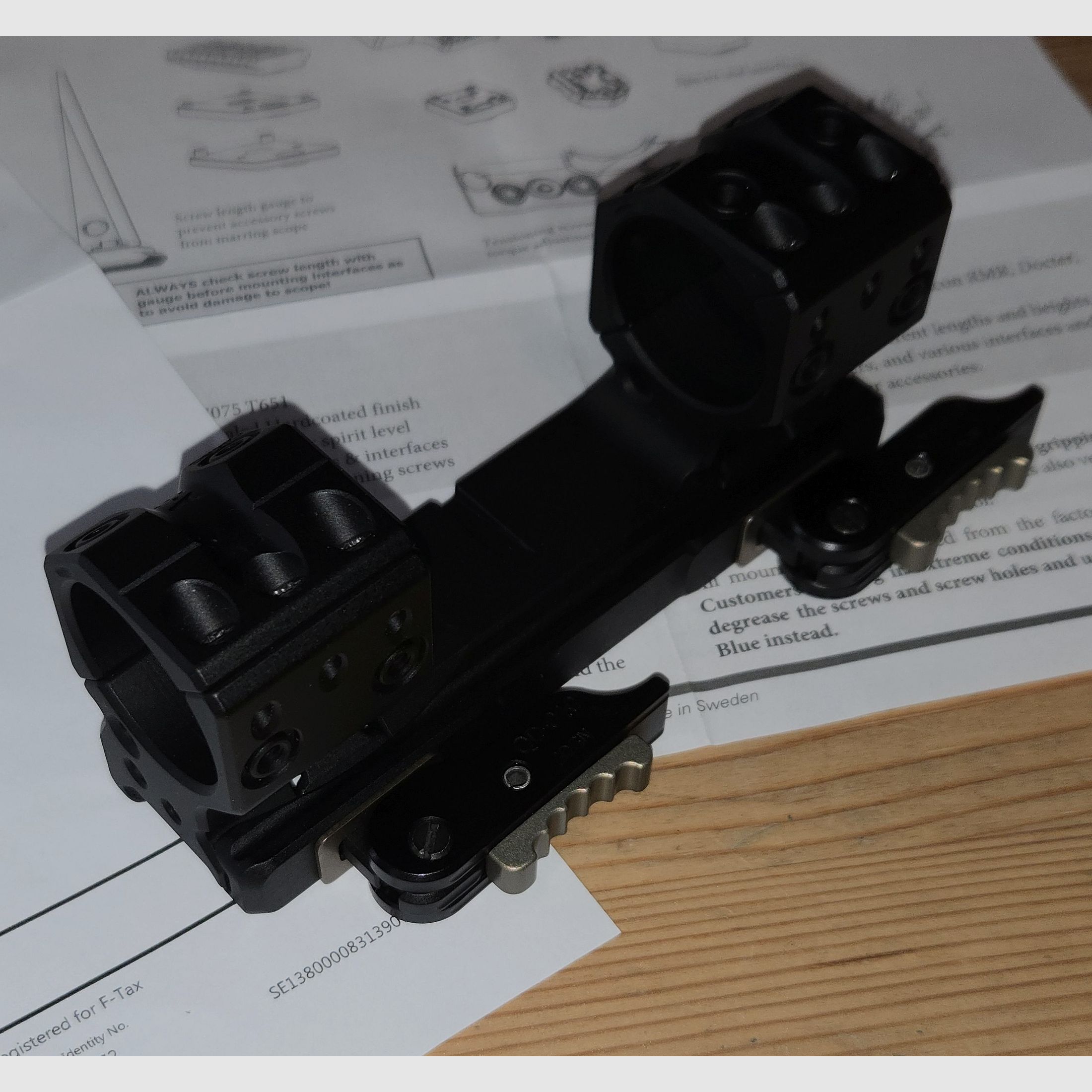 Picatinny-Zielfernrohrmontage Spuhr