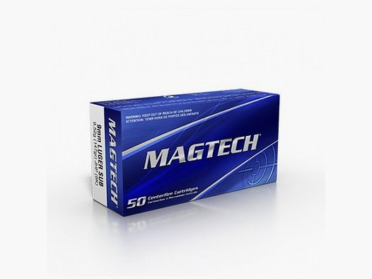 Amunicja Magtech 9mm Luger 8g FMJ