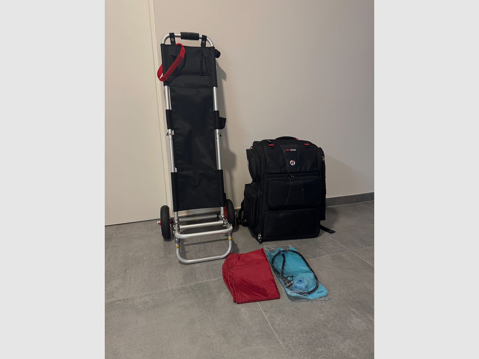CED/DAA RangePack Pro mit CED/DAA RangeCart Pro IPSC Tasche Rucksack