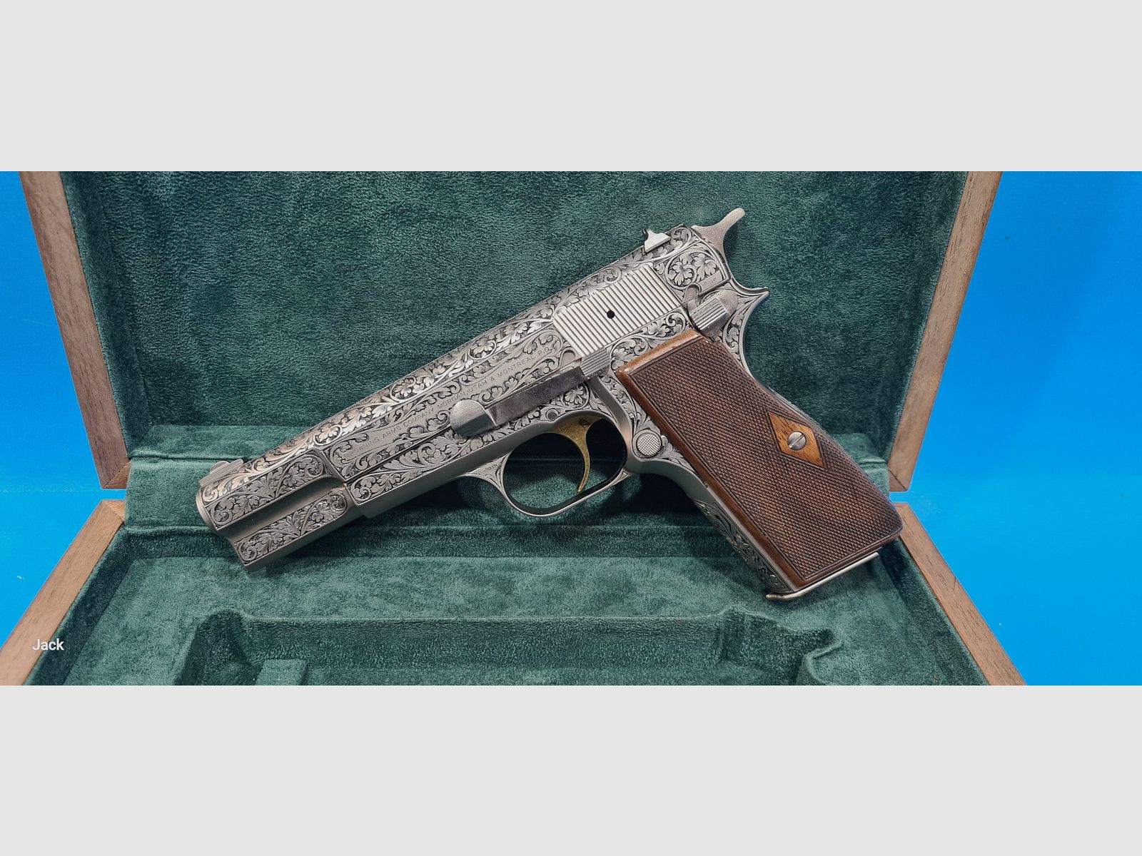 Browning HP35 gravé, image 2 sur 3