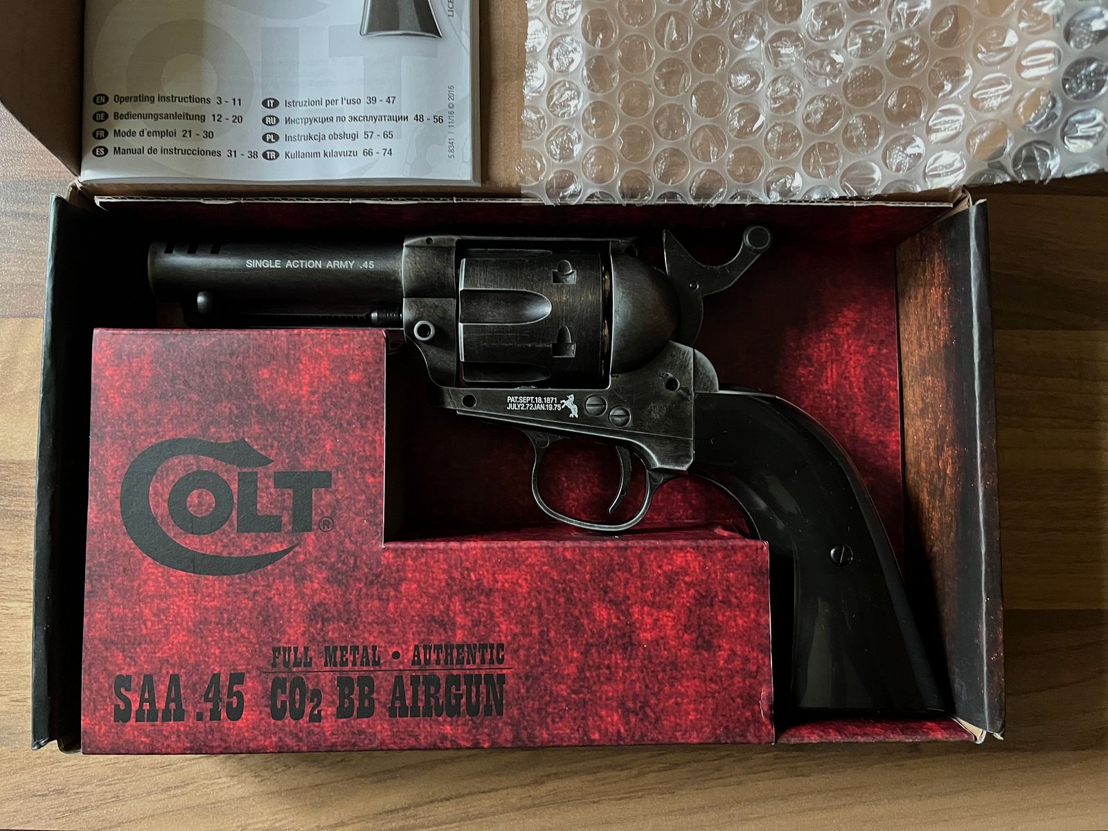 COLT SAA 3 pulgadas CO2 Umarex