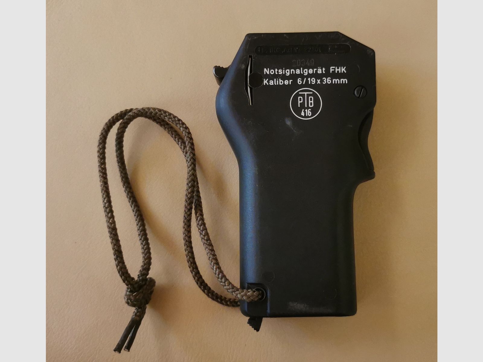 Heckler & Koch emergency signal device, PTB version, 19 mm