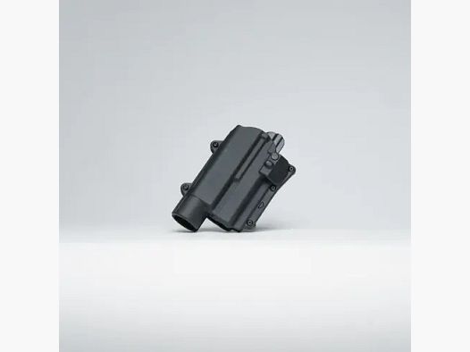 Rapid Force Level II-dutyholster voor Glock 17/19/45 MOS – vergrendelende riemschuif – groot licht (zwart) Alien Gear