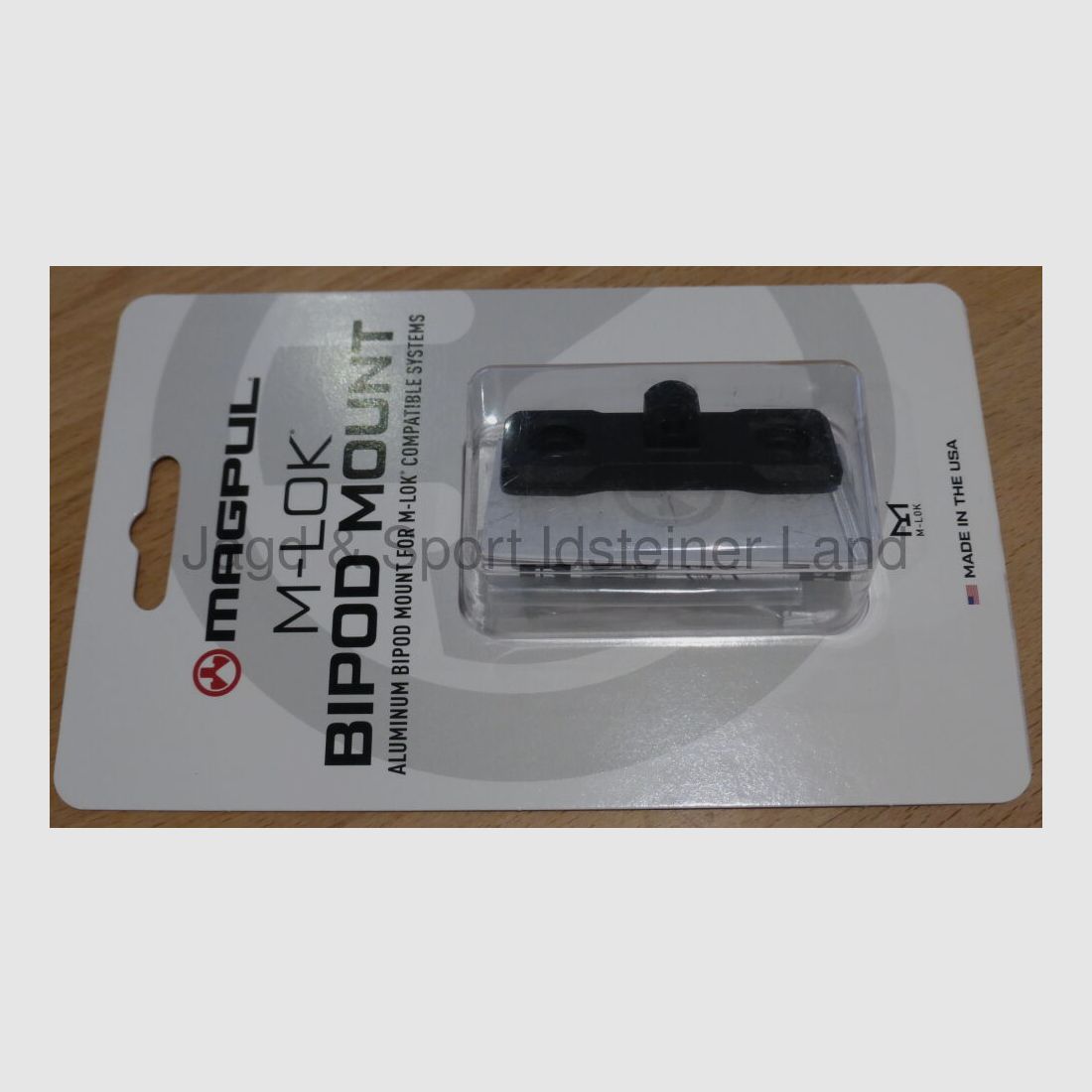 MAGPUL MAG609-BLK, adaptador para bípode, sistema M-Lock
