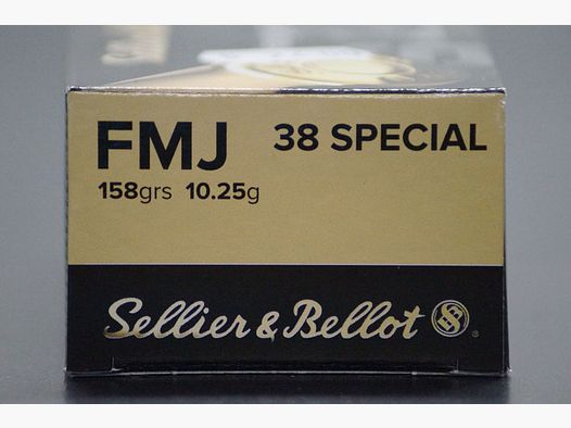 Sellier & Bellot .38 Spl FMJ