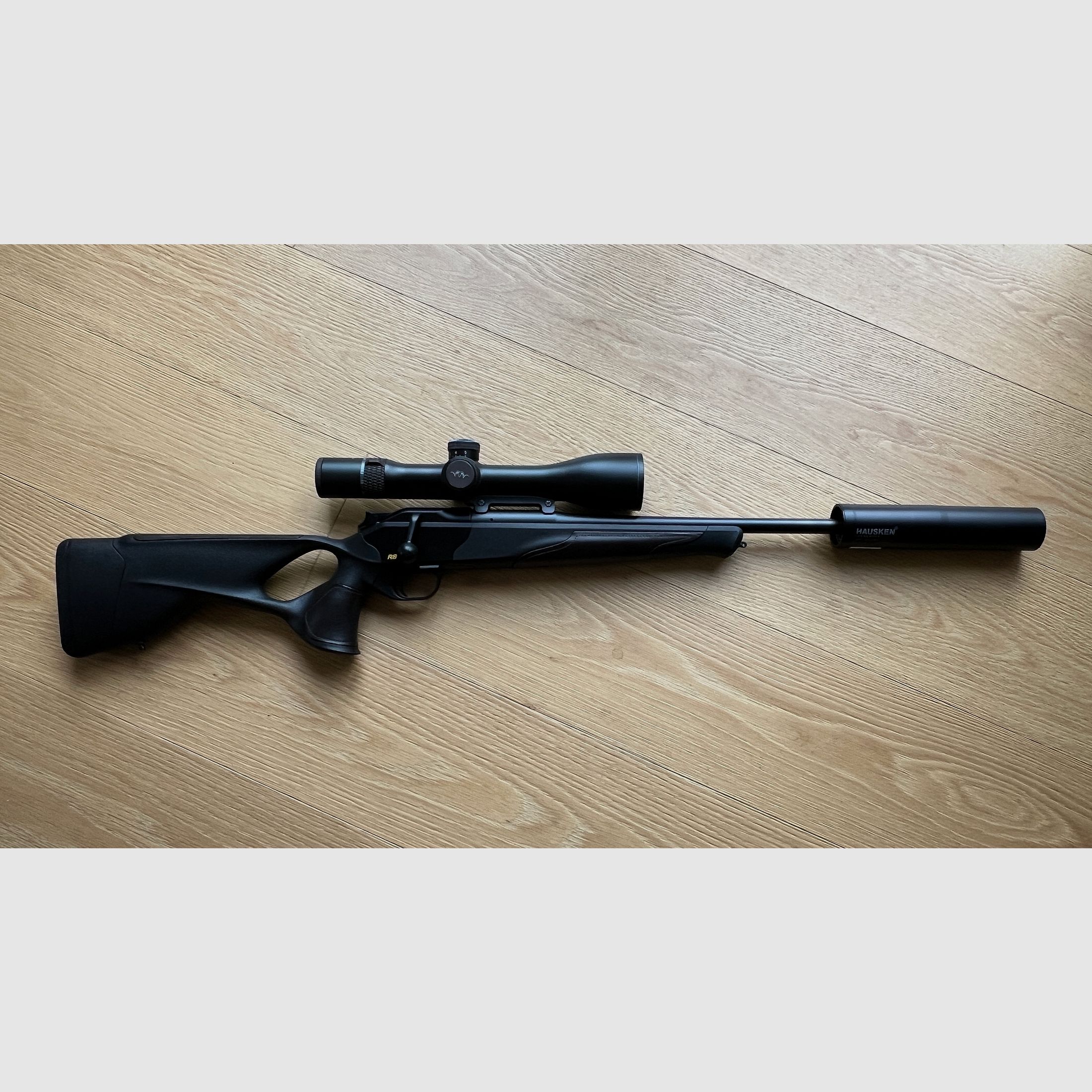 Blaser R8 Ultimate Leather Cocoa, .308 Win, Blaser B1 4-20x58, incl. Vorderschaft für Silencer