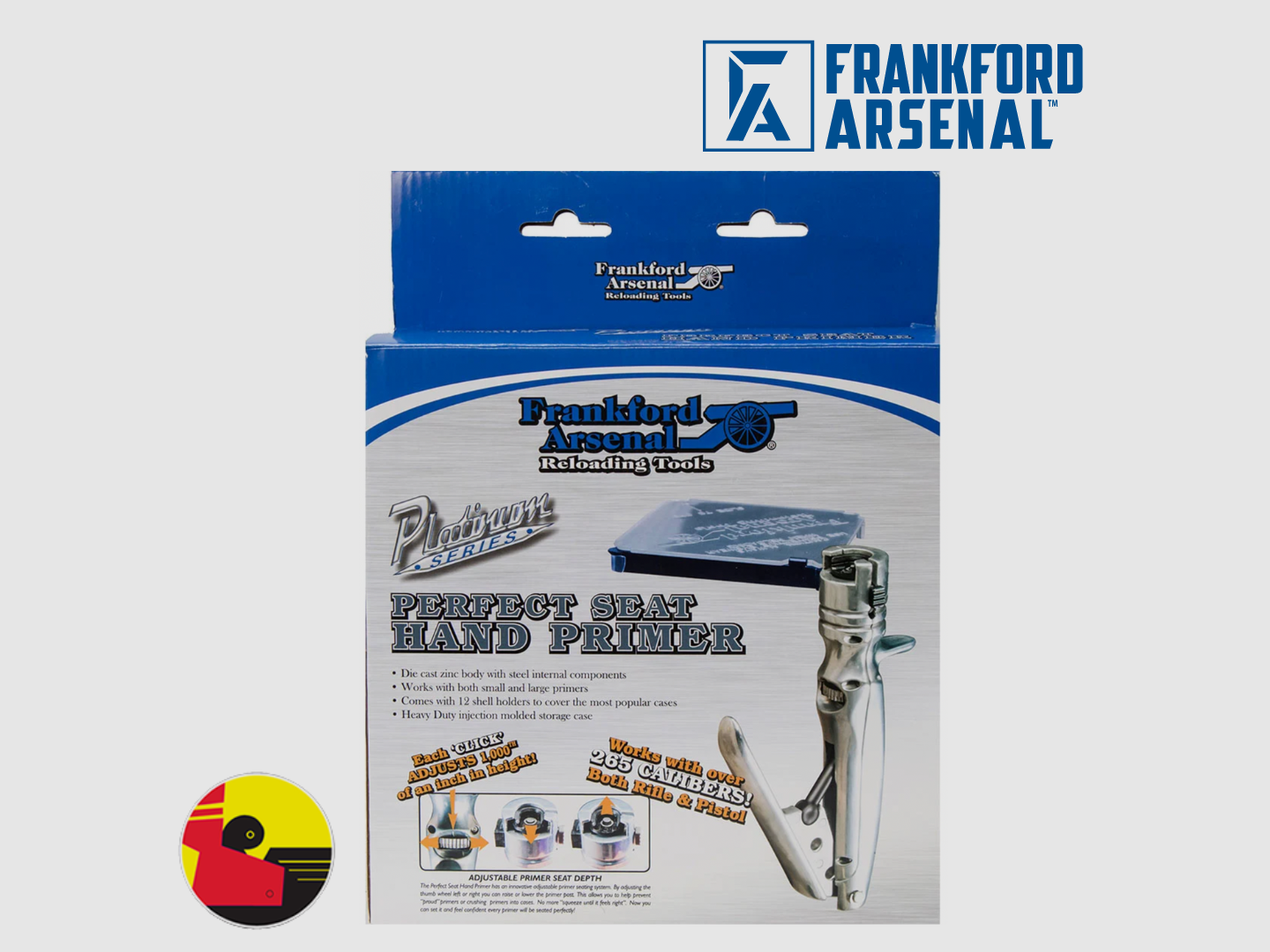FRANKFORD ARSENAL PLATINUM HANDZUNDHÜTCHEN, afbeelding 2 van 3