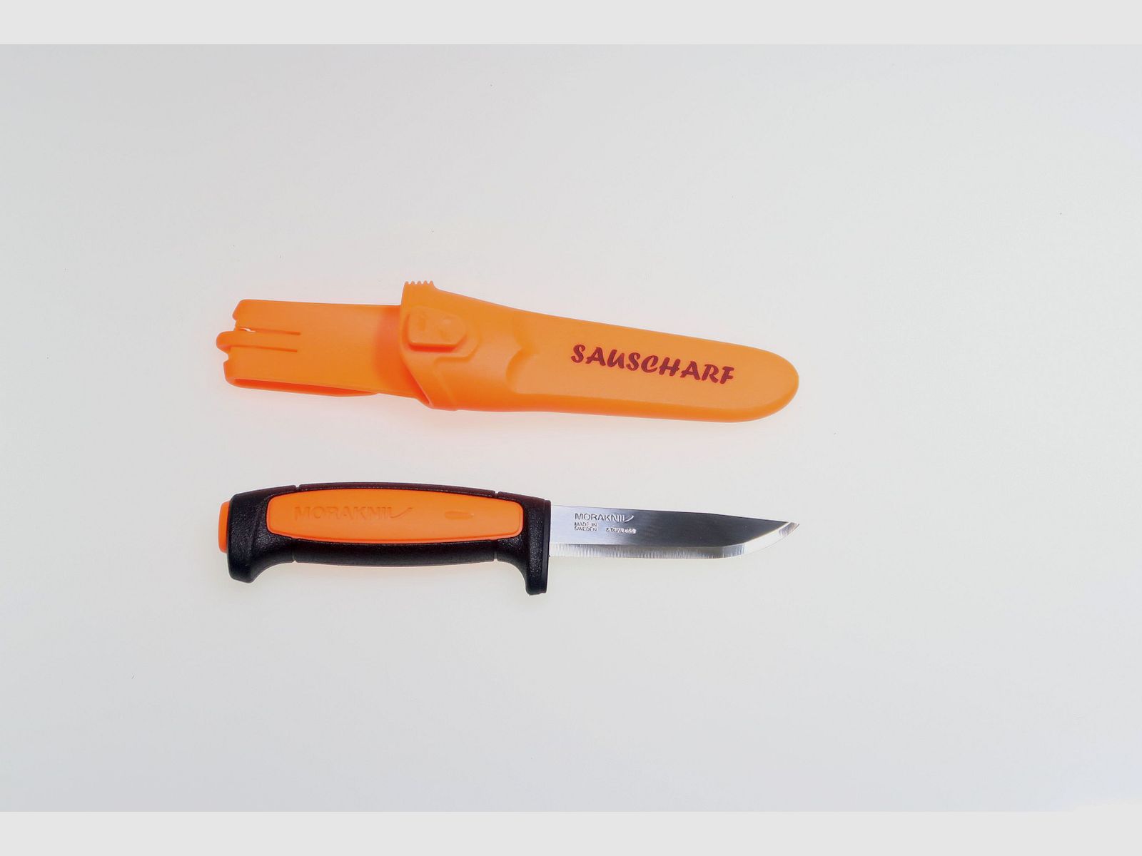 Mora Messer orange Sauscharf