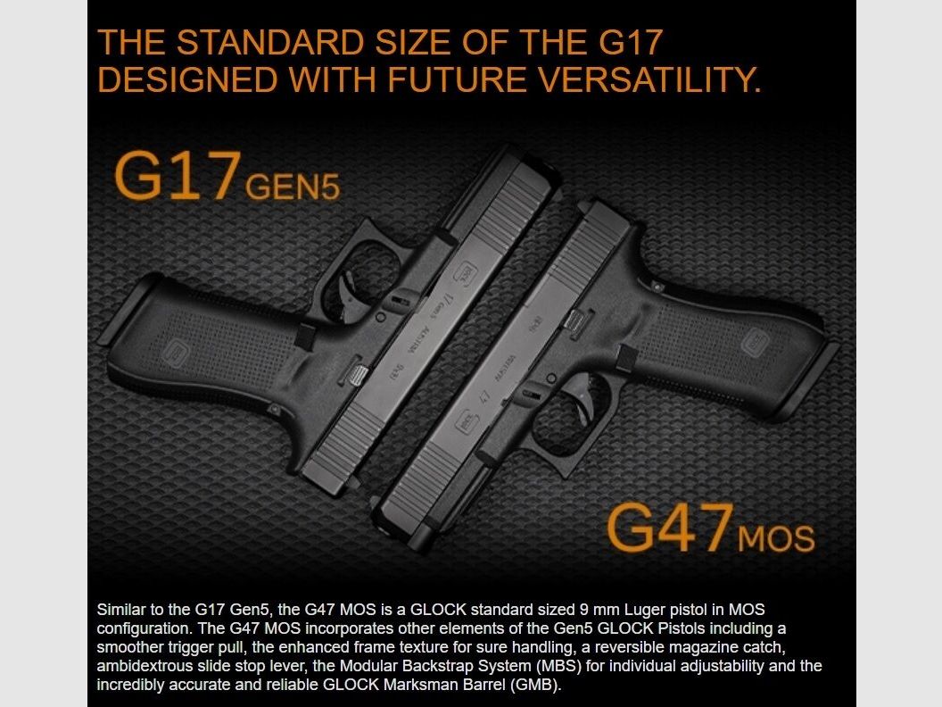 Glock Mod. 47 Gen5 MOS FS