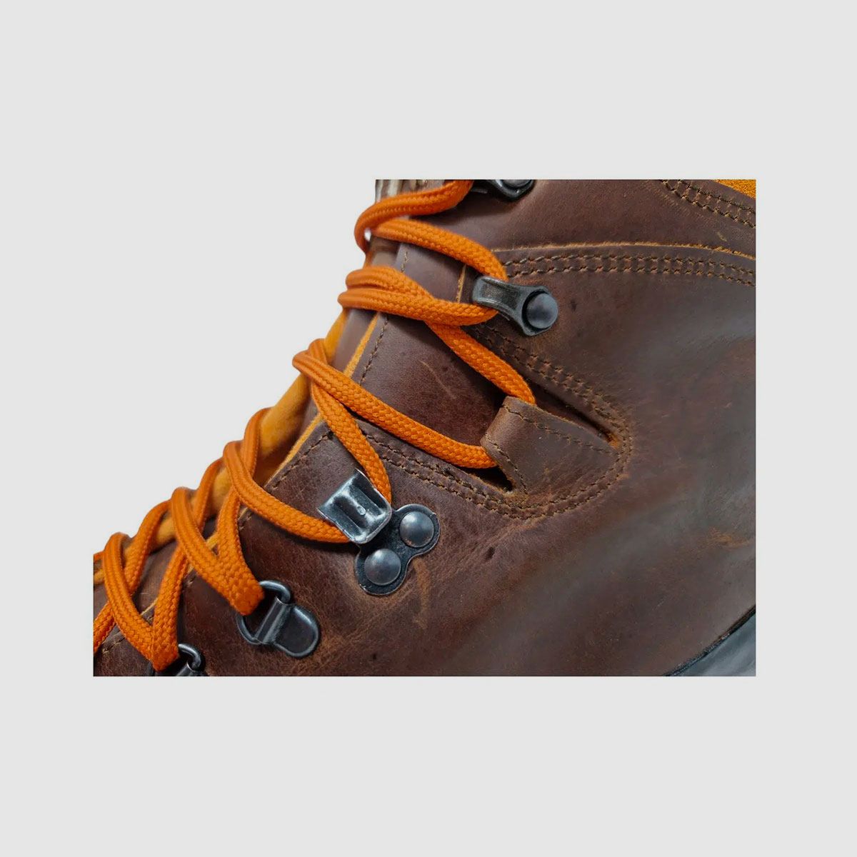 SCARPONI – CALZATURIFICIO CALTAVUTURESE – 700 NIBBIO Nubuck/Wolf Orange, image 4 of 7