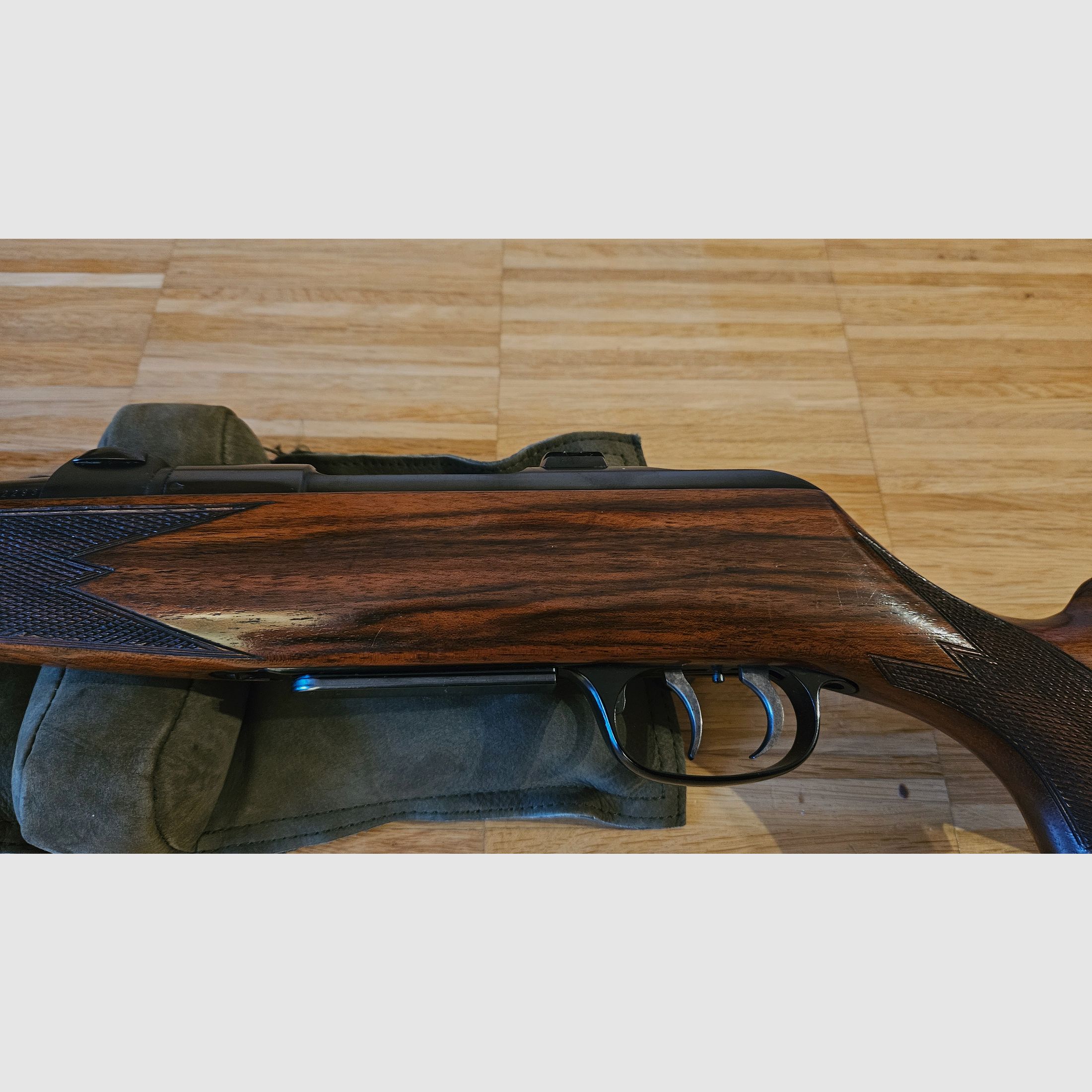 Top Krico 600 in .243 Winchester with sun cut and SWM