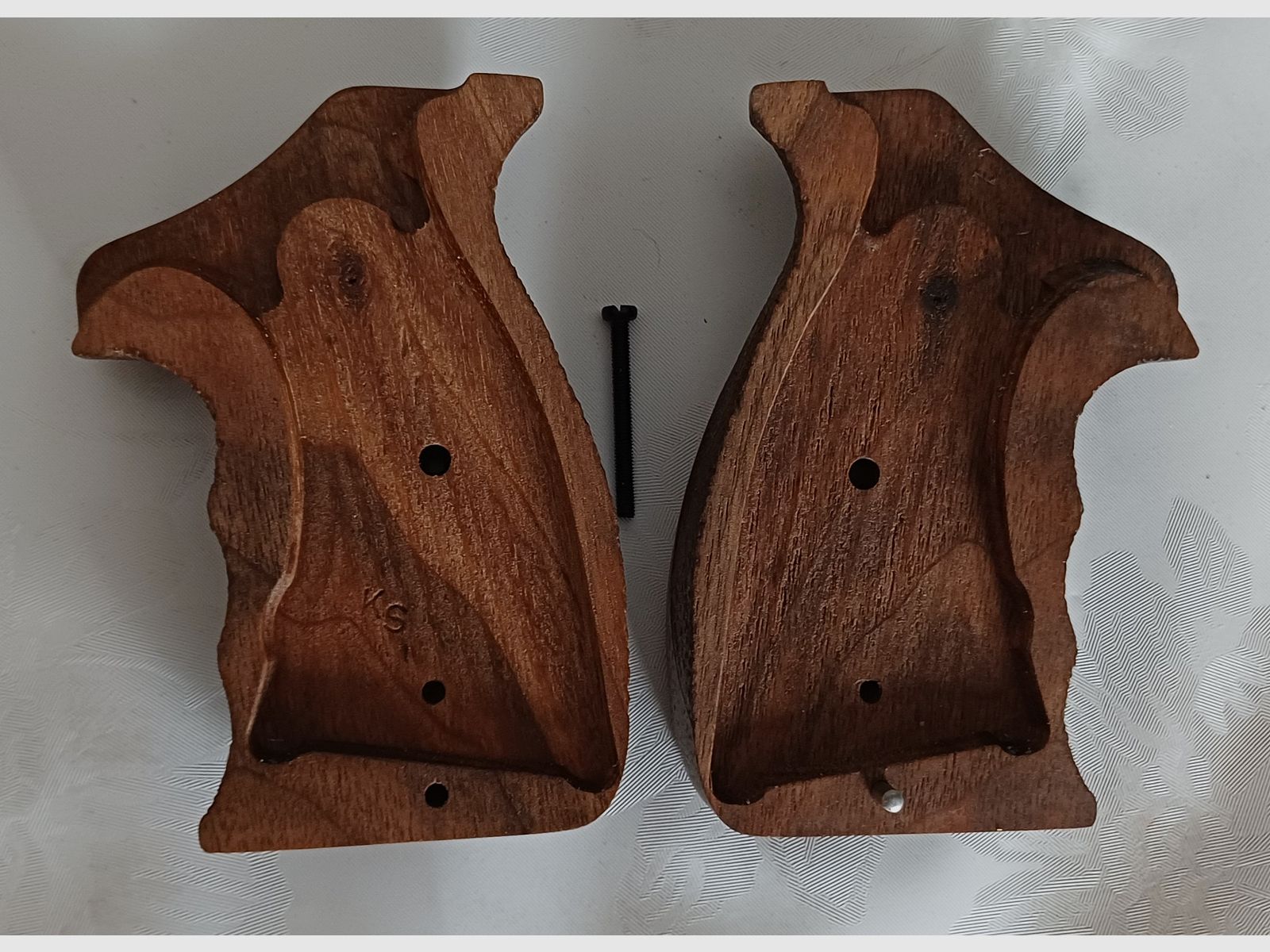 Pro Tuning Matchgriff Holz für Smith & Wesson Revolver K/L Rahmen Round und Square Butt