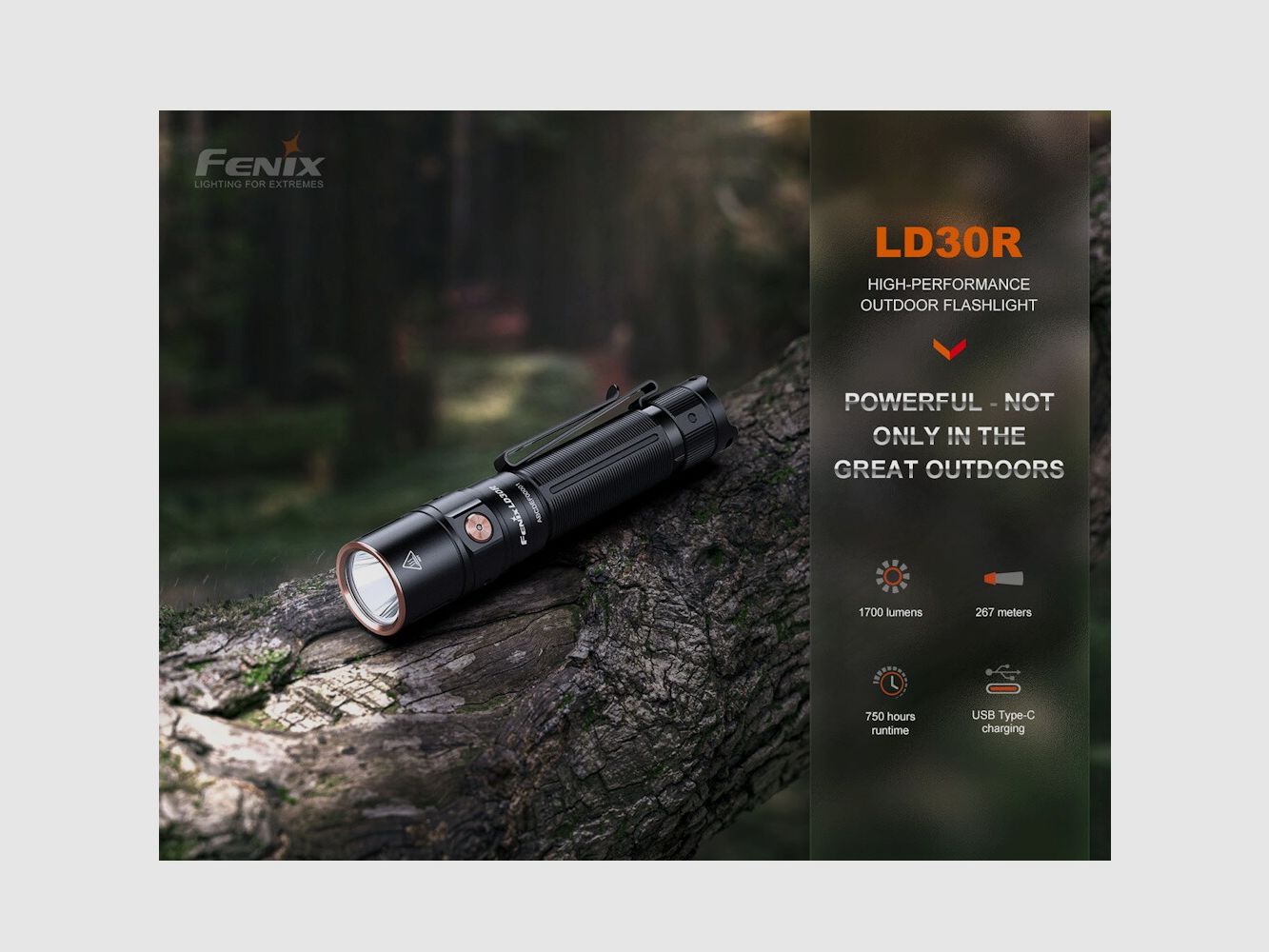 Fenix Flashlight LD30R, image 5 of 7