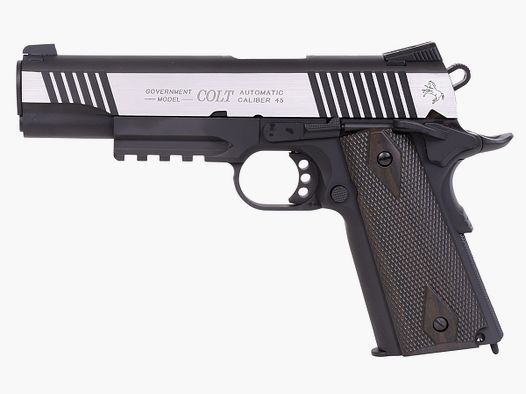 Colt 1911 Railgun Bicolor 6mm - Airsoft Co2 BlowBack