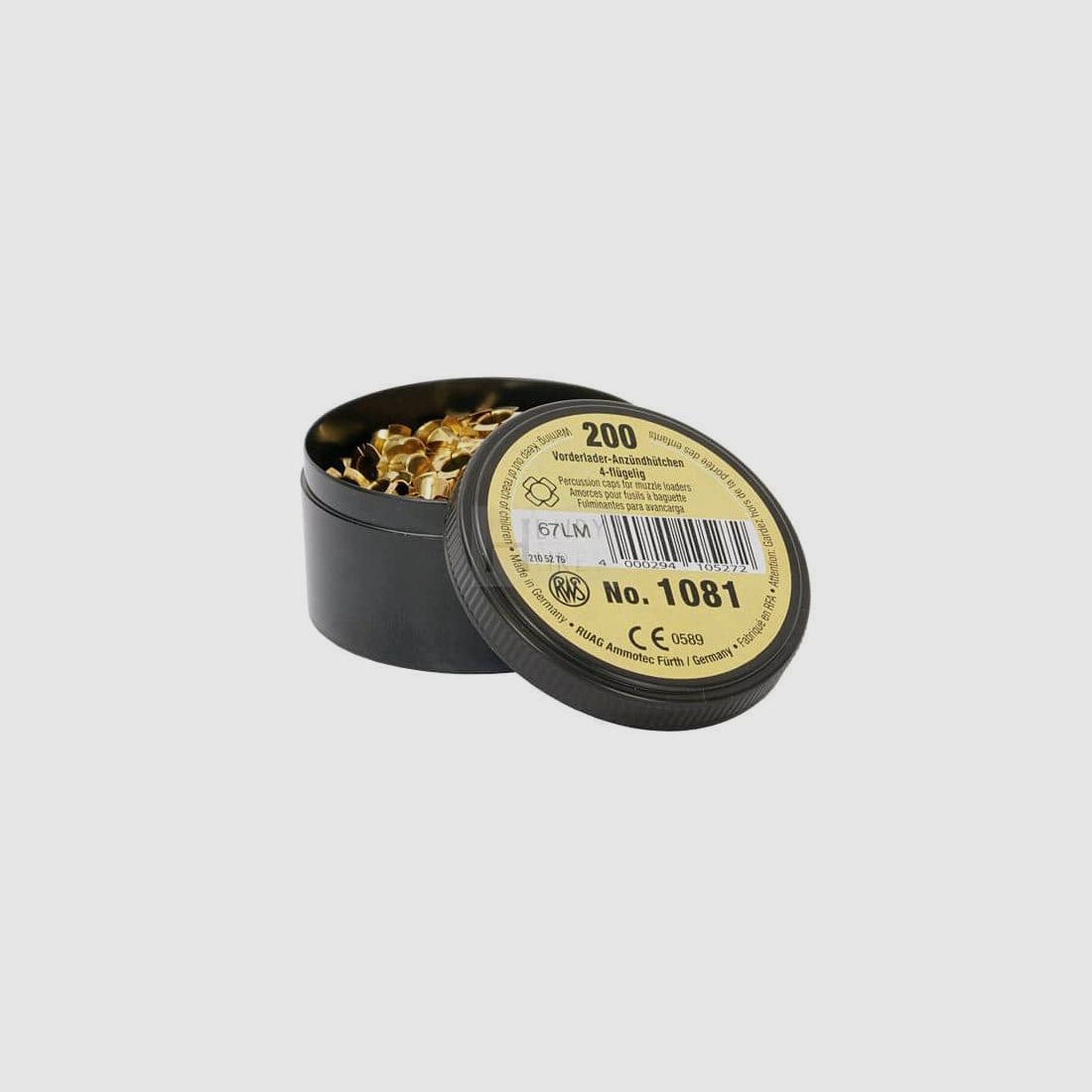 Zündhütchen RWS Flinte PN 1081 x200