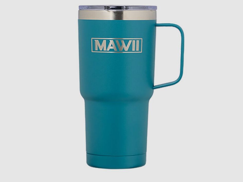 Bicchiere in Acciaio Inossidabile con Manico, 600 ml, Oliva, immagine 5 di 10