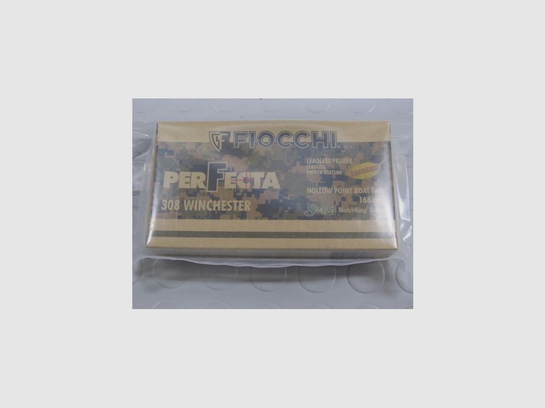 FIOCCHI PATRONEN .308 Win 168 gr, Bild 1 von 2