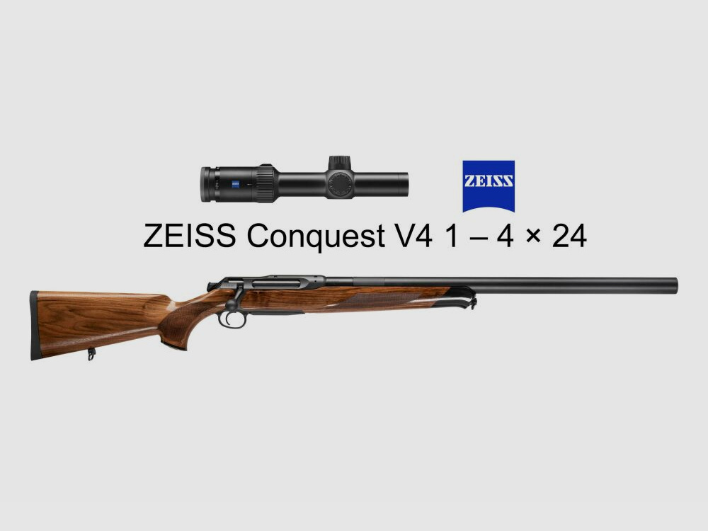 J.P. Sauer & Sohn Sauer 505 Silence Ergo Lux Repetierbüchse Elegance | .308 Win. | ZEISS V4 1 - 4 x 24